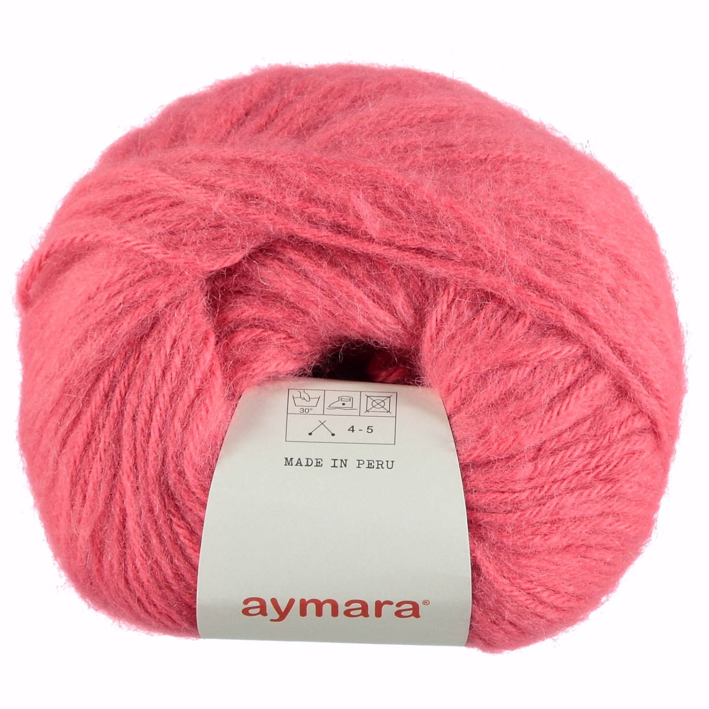 Soft baby alpaca yarn glossy pink - 500g (10 balls)